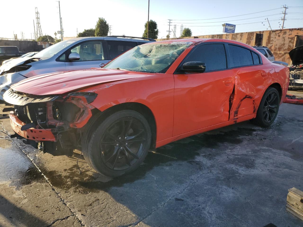 Lot #2919260706 2016 DODGE CHARGER SX