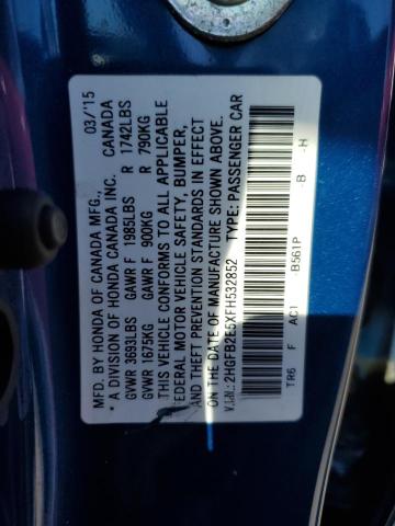2015 HONDA CIVIC LX - 2HGFB2E5XFH532852