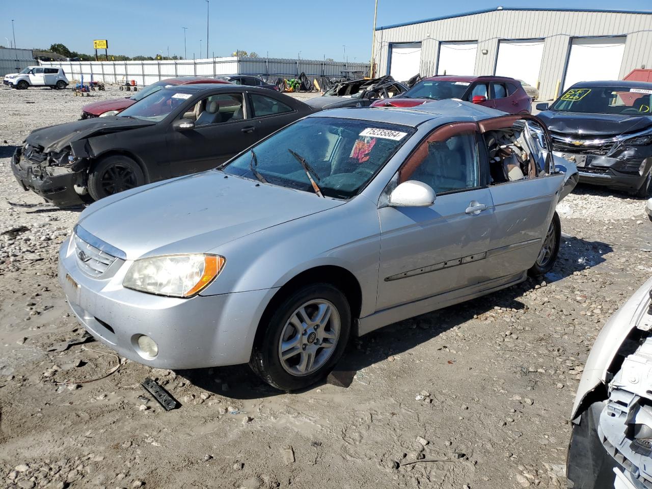 Lot #2909816236 2005 KIA SPECTRA LX