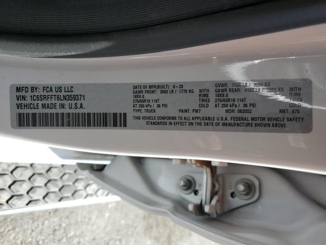 2020 RAM 1500 BIG H - 1C6SRFFT6LN359371