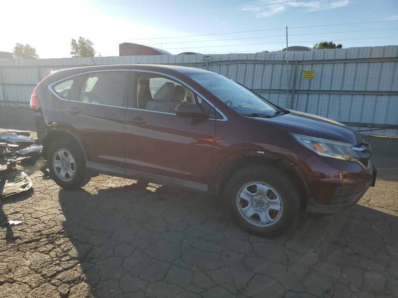 Lot #2976774767 2015 HONDA CR-V LX