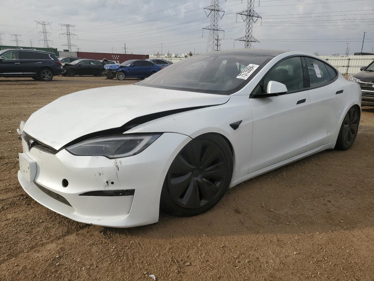 Lot #2952031724 2022 TESLA MODEL S