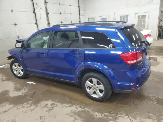 DODGE JOURNEY SX 2012 blue 4dr spor flexible fuel 3C4PDCBG9CT281544 photo #3