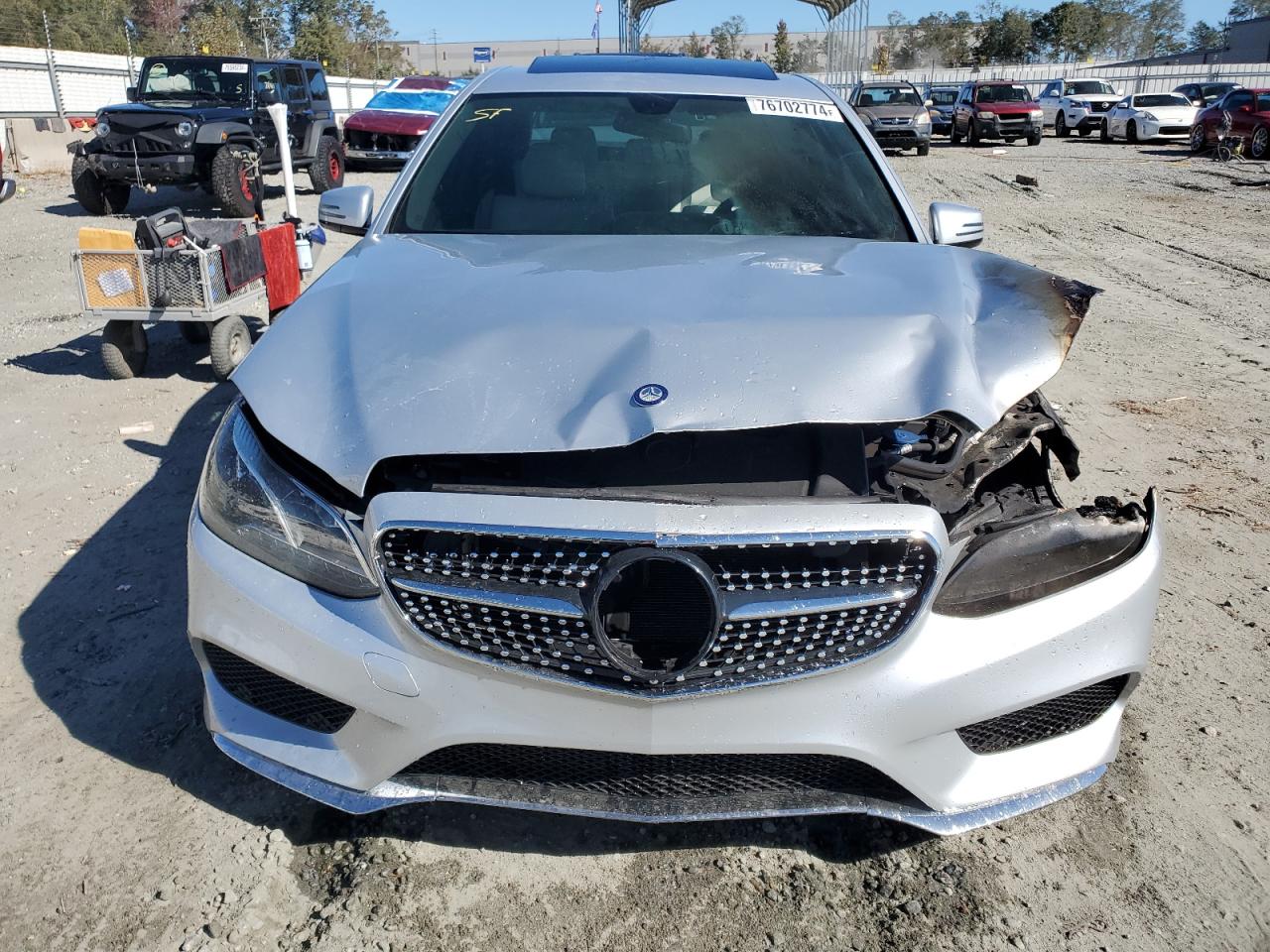 Lot #2974594455 2014 MERCEDES-BENZ E 350