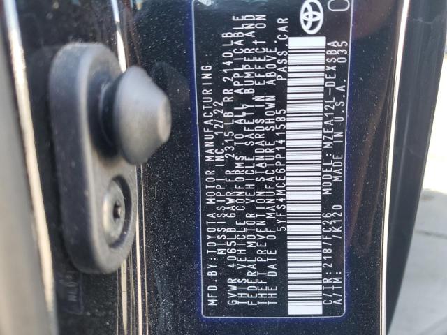 2023 TOYOTA COROLLA SE - 5YFS4MCE6PP141585