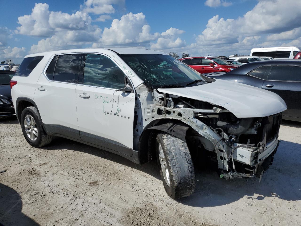 Lot #2986858913 2020 CHEVROLET TRAVERSE L