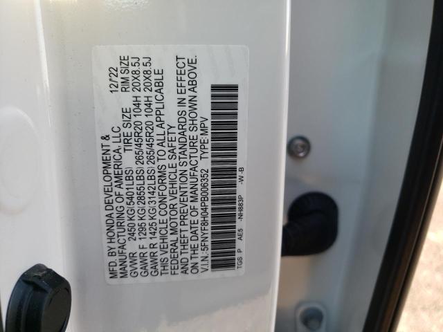 2023 HONDA PASSPORT E - 5FNYF8H04PB006352