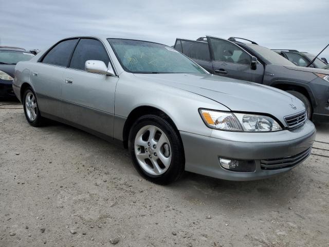 LEXUS ES 300 2001 silver  gas JT8BF28G810337729 photo #1