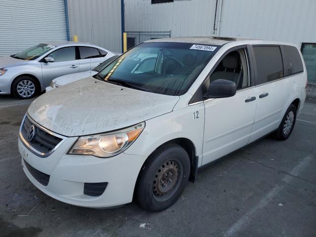 VOLKSWAGEN ROUTAN S 2009 white  gas 2V8HW44199R580433 photo #1