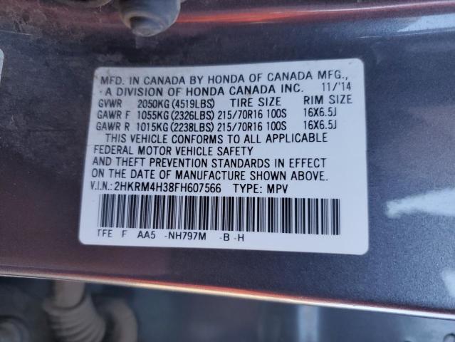 2015 HONDA CR-V LX - 2HKRM4H38FH607566