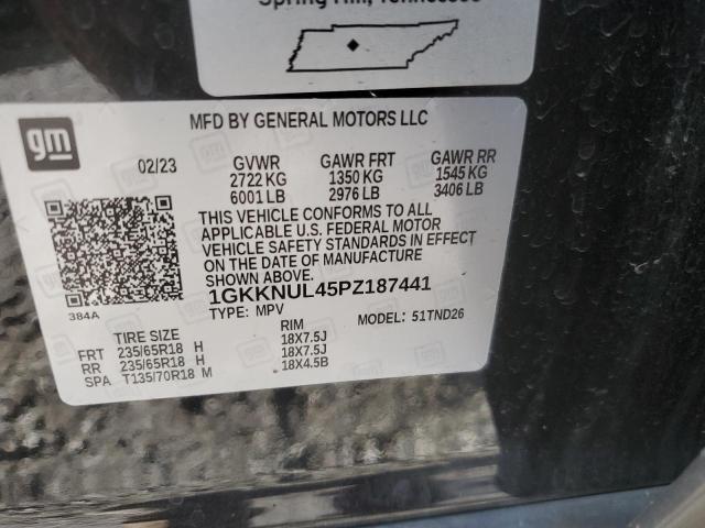 2023 GMC ACADIA SLT - 1GKKNUL45PZ187441