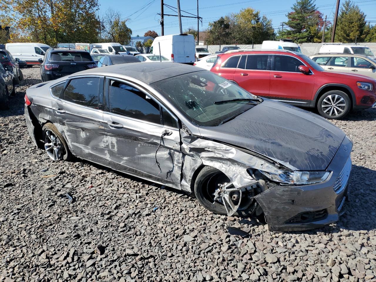 Lot #3028617973 2013 FORD FUSION TIT