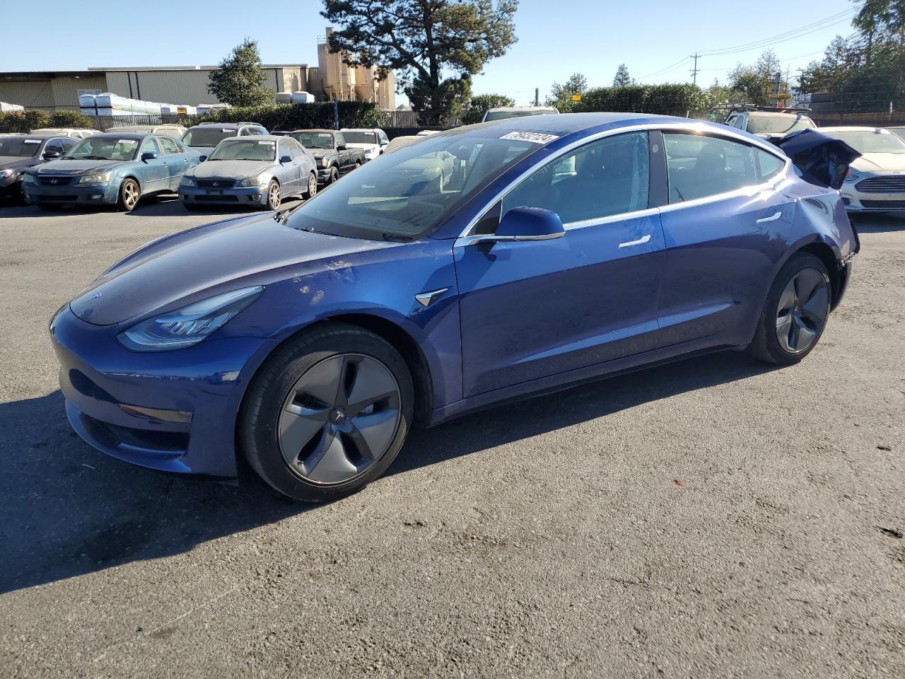 Lot #3032989049 2020 TESLA MODEL 3