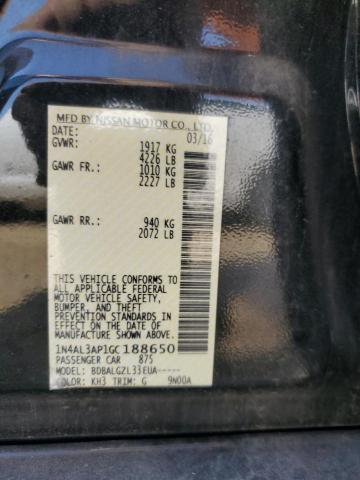 2016 NISSAN ALTIMA 2.5 - 1N4AL3AP1GC188650