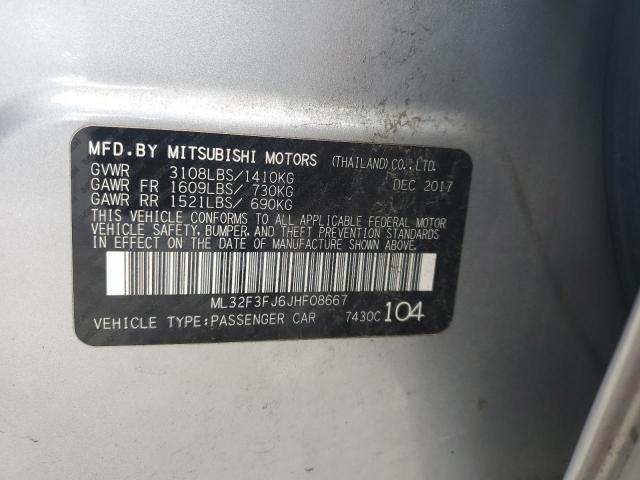 2018 MITSUBISHI MIRAGE G4 - ML32F3FJ6JHF08667