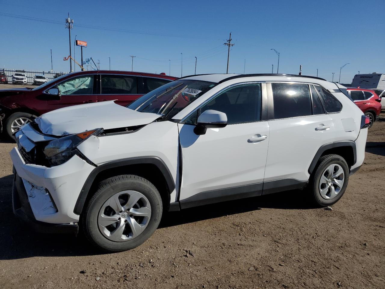 Lot #2976619572 2020 TOYOTA RAV4 LE