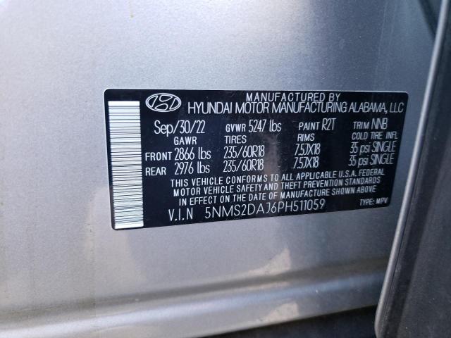 2023 HYUNDAI SANTA FE S - 5NMS2DAJ6PH511059