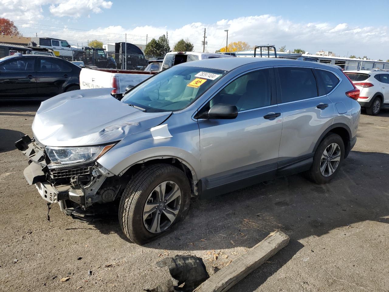 Lot #3062193336 2019 HONDA CR-V LX