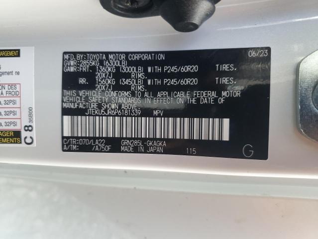 2023 TOYOTA 4RUNNER LI JTEKU5JR6P6181339