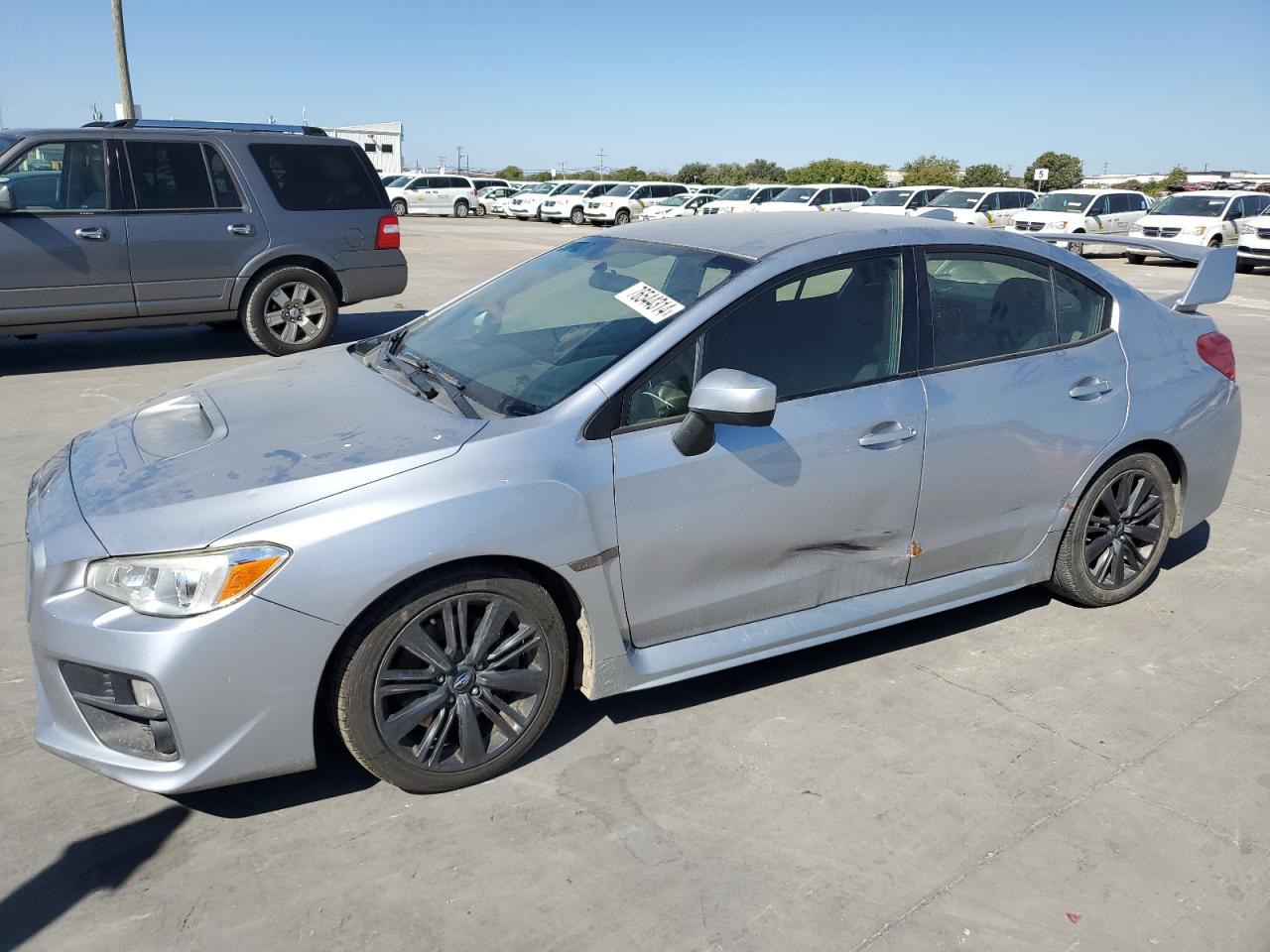 SUBARU WRX 2015 silver sedan 4d gas JF1VA1A63F9831126 photo #1