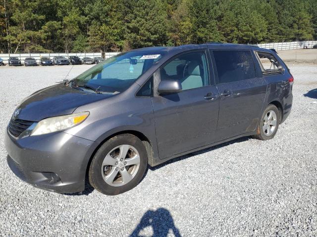 TOYOTA SIENNA LE 2011 gray  gas 5TDKK3DC2BS125591 photo #1