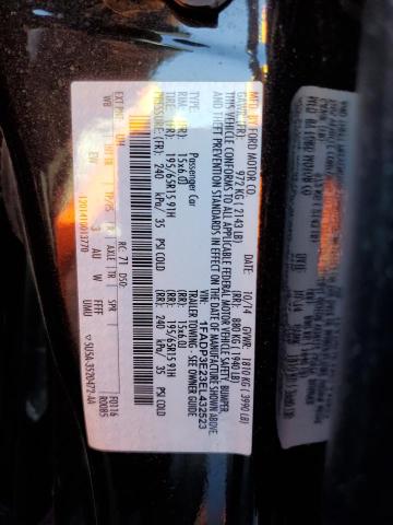 VIN 1FADP3E23EL432523 2014 Ford Focus, S no.12