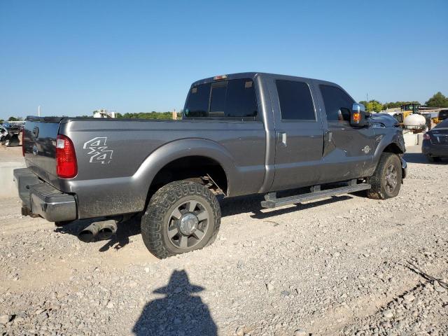 FORD F350 SUPER 2011 gray  diesel 1FT8W3BT8BEC00396 photo #4