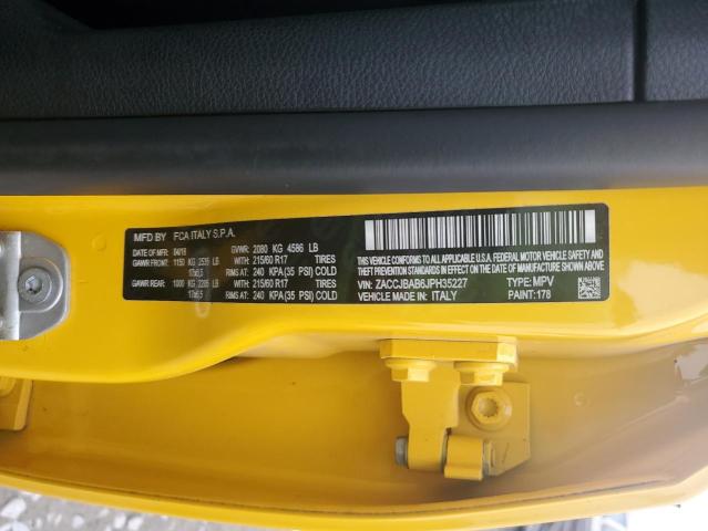 2018 JEEP RENEGADE S - ZACCJBAB6JPH35227