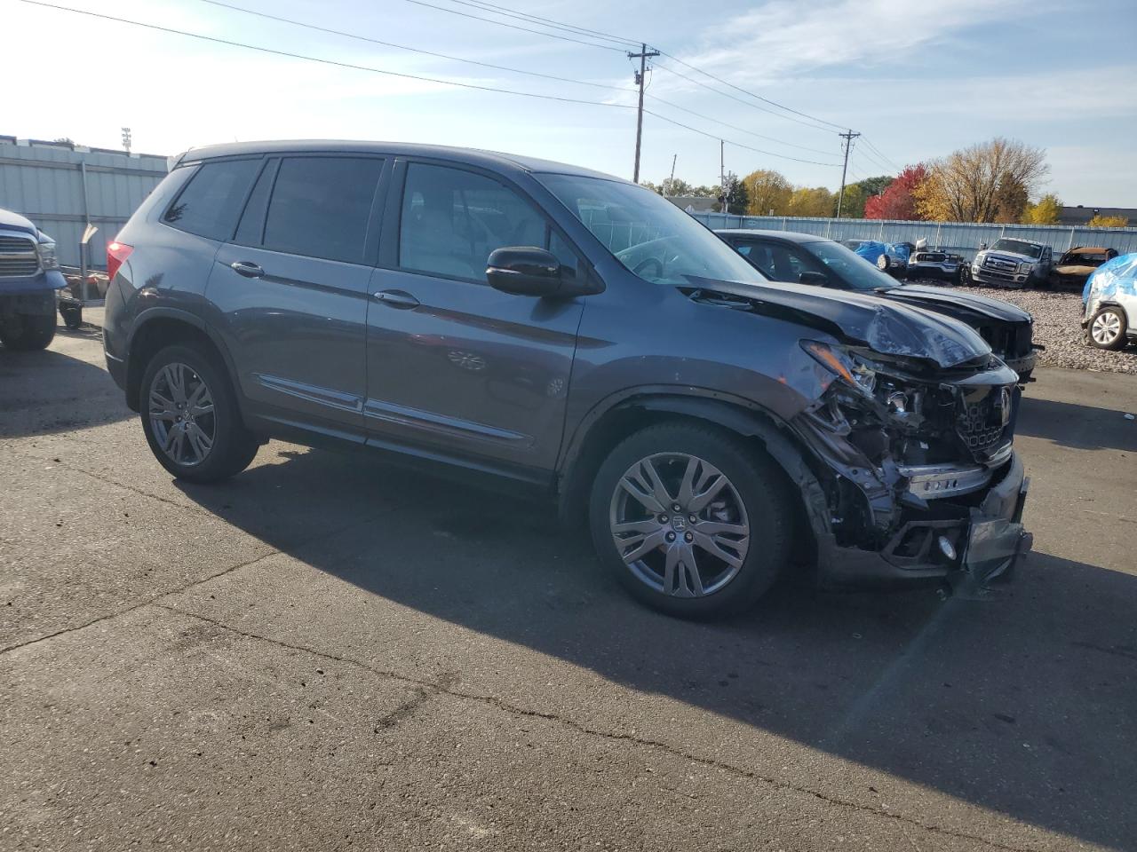 Lot #2935932824 2019 HONDA PASSPORT E