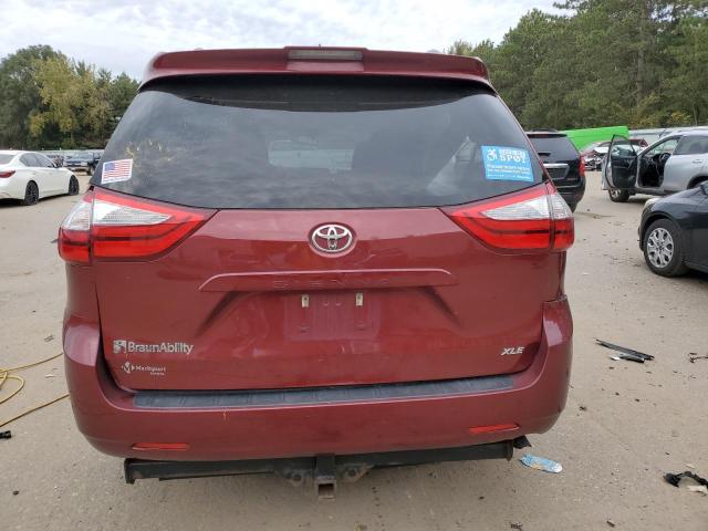 VIN 5TDYZ3DC6KS991252 2019 Toyota Sienna, Xle no.6