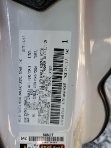 2018 TOYOTA TACOMA ACC - 5TFRX5GN8JX105296