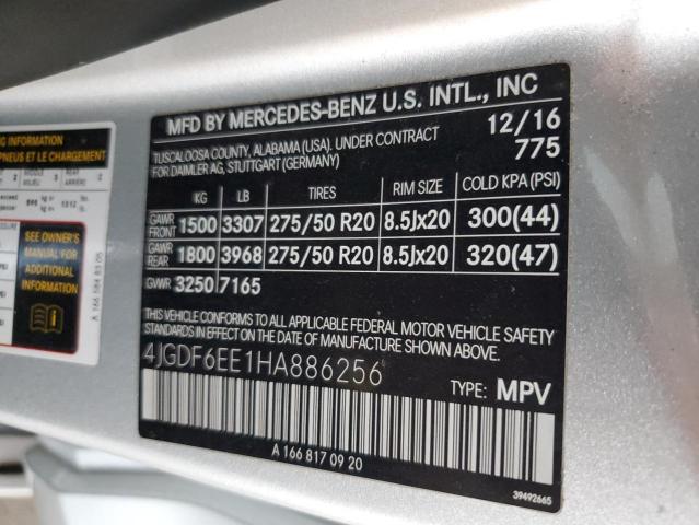 2017 MERCEDES-BENZ GLS 450 4M - 4JGDF6EE1HA886256