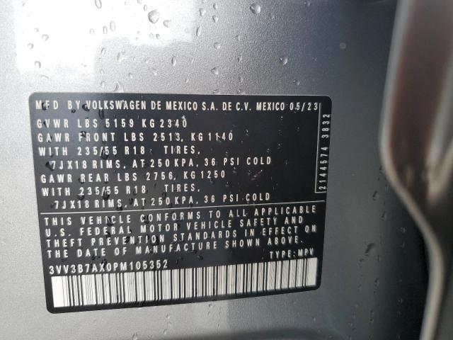 2023 VOLKSWAGEN TIGUAN SE - 3VV3B7AX0PM105352