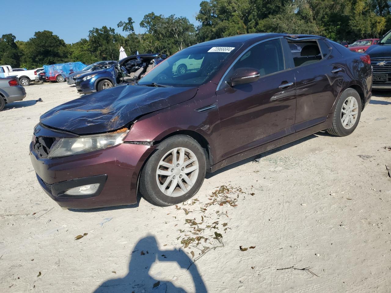 Lot #2981435621 2012 KIA OPTIMA LX