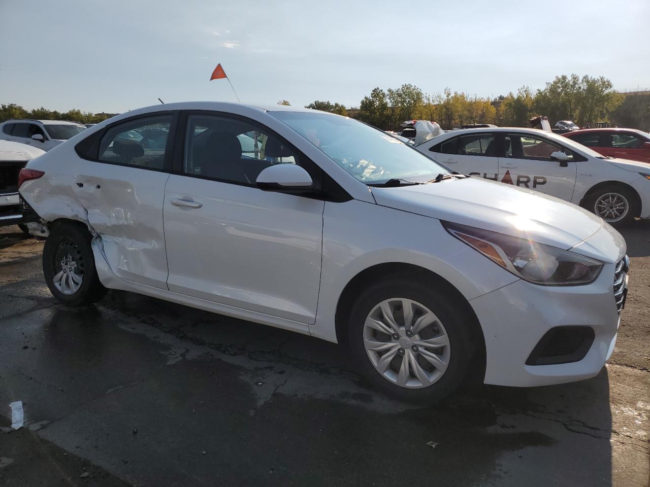 Lot #2907653652 2020 HYUNDAI ACCENT SE