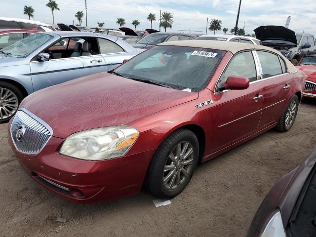 BUICK LUCERNE CX 2011 red  flexible fuel 1G4HJ5EM1BU105436 photo #1