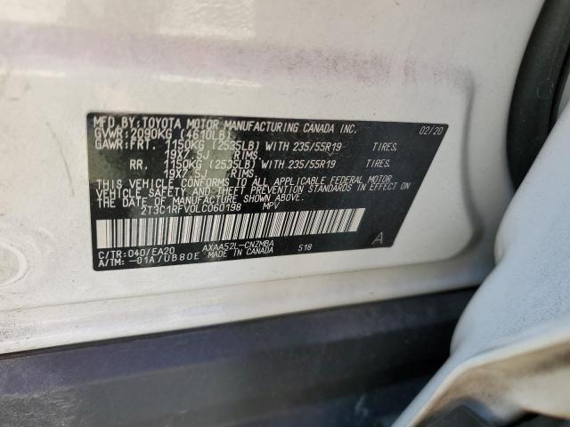2020 TOYOTA RAV4 XLE P - 2T3C1RFV0LC060198
