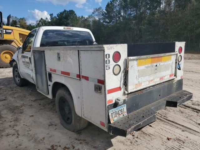 FORD F350 SRW S 2008 white  gas 1FTWF30548ED74972 photo #3