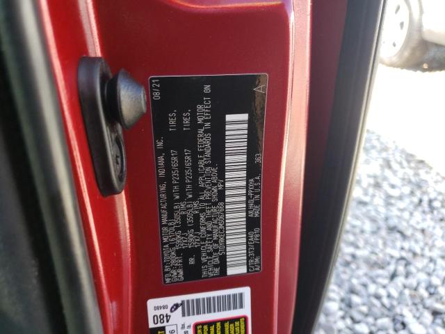 VIN 5TDYRKEC3MS067668 2021 Toyota Sienna, Xle no.14