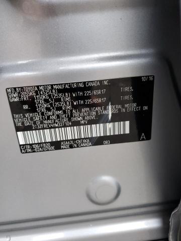 2017 TOYOTA RAV4 LE - 2T3ZFREV4HW327104