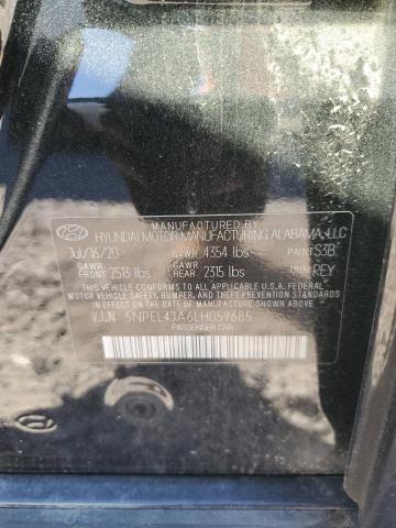 2020 HYUNDAI SONATA SEL - 5NPEL4JA6LH059685