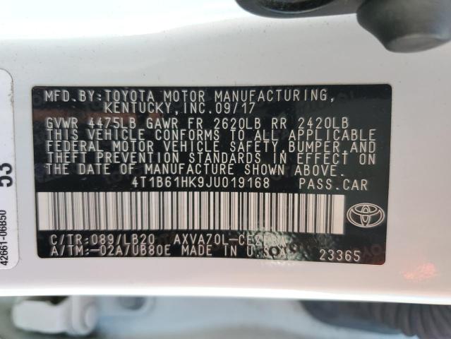 2017 TOYOTA CAMRY XSE - 4T1B61HK9JU019168