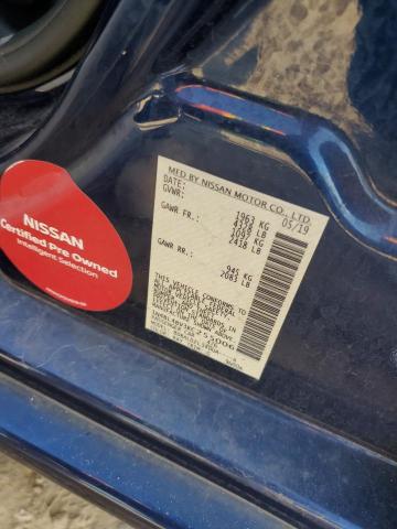 2019 NISSAN ALTIMA S - 1N4BL4BV3KC255006