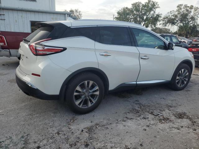 NISSAN MURANO S 2017 white  gas 5N1AZ2MG4HN127437 photo #4