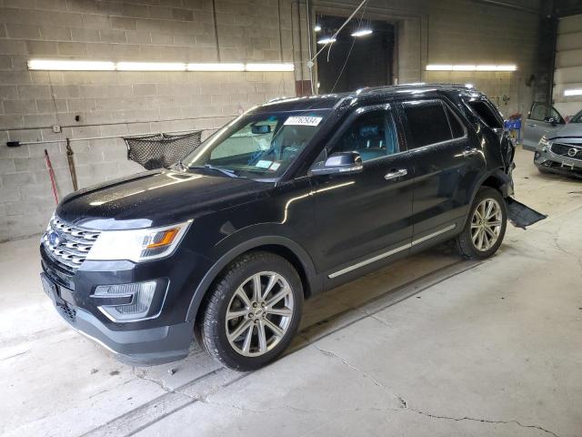 FORD EXPLORER L 2016 black  gas 1FM5K8F85GGA71025 photo #1