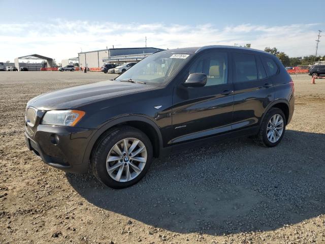 BMW X3 XDRIVE2 2013 black  gas 5UXWX9C52D0A27659 photo #1