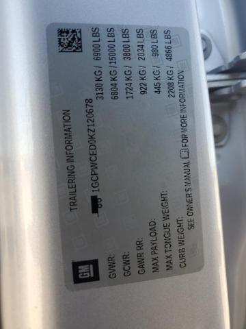 2019 CHEVROLET SILVERADO - 1GCPWCED0KZ120678