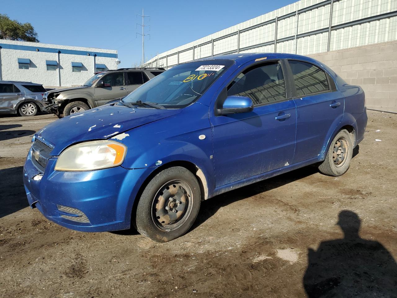 Lot #2928240719 2008 CHEVROLET AVEO BASE