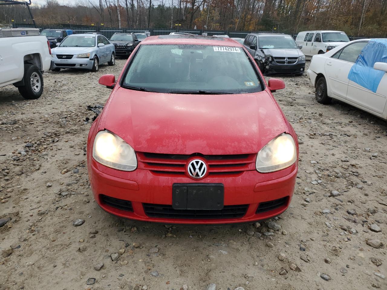 Lot #2962593905 2008 VOLKSWAGEN RABBIT