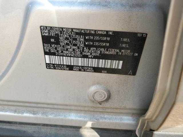 2015 TOYOTA RAV4 LIMIT - 2T3YFREV9FW232501